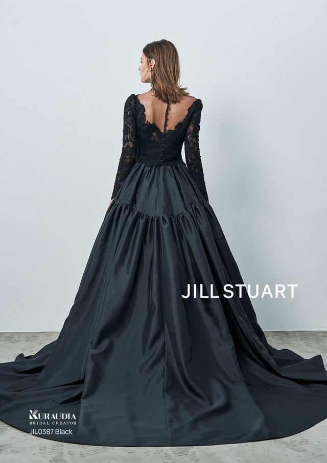 【JILL STUART（ジルスチュアート）新作ウェディングドレス】JIL0387-Black