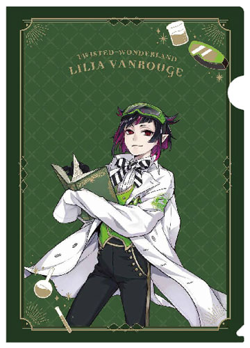 実験着「ディズニーツイステッドワンダーランド」クリアファイル