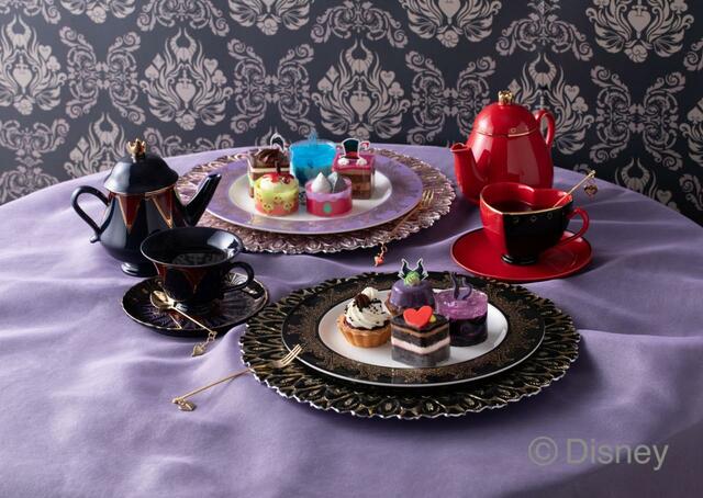 「『ディズニーヴィランズ』をテーマにした特別なケーキとテーブルコーディネート」【Francfranc×銀座コージーコーナー】