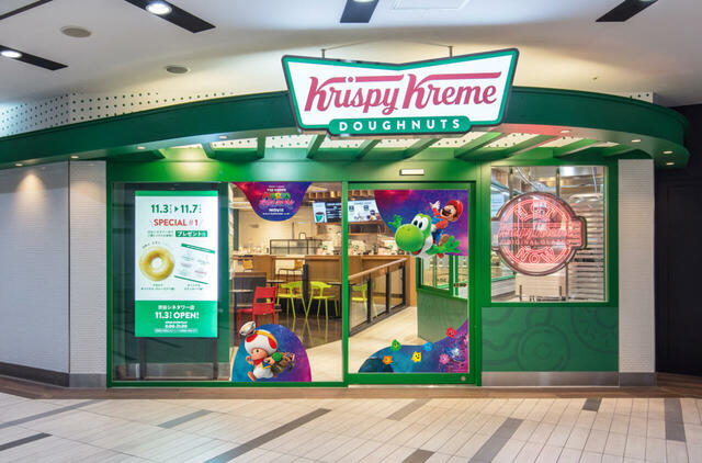 【スーパーマリオ×クリスピー・クリーム・ドーナツ】