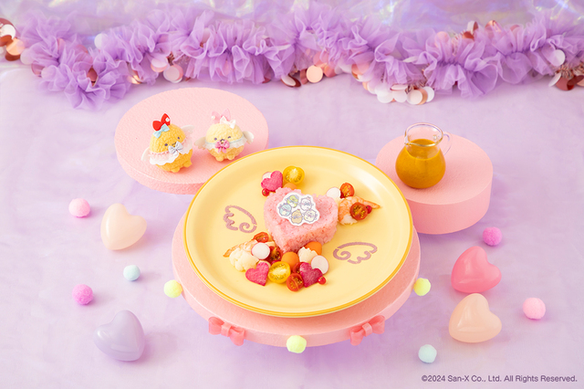 「天使なアイドルすみっコカレーライス」＜価格：税込1,590円＞【すみっコぐらしの「えびてんのしっぽ」がカフェに♪『すみっコぐらしカフェ～天使なえびてんアイドル～』期間限定オープン！】