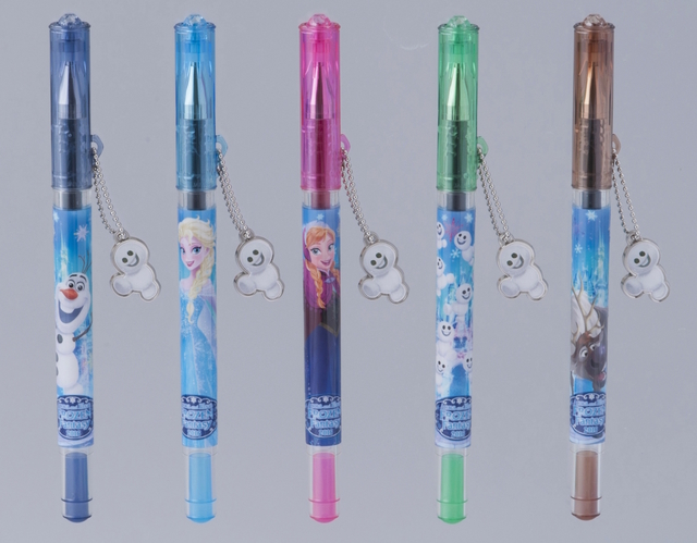 「アナとエルサのフローズンファンタジー」スペシャルグッズ カラーペンセット ¥1,700