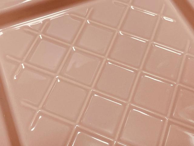 【Francfranc（フランフラン）】フリル　トーストプレート　ピンク／税込1,200円