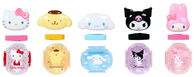 【サンリオショップ55周年記念「Mini Sanrioシリーズ」】シークレットランチボックス風ミニ小物入れ (1アイテム/全10種)各792円