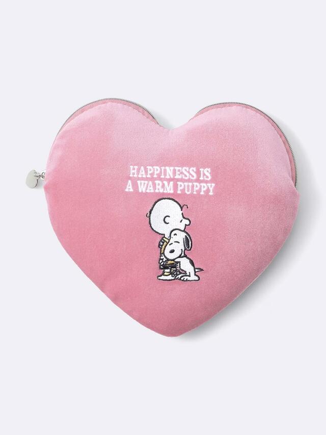 ハートポーチ Peanuts ¥1,990