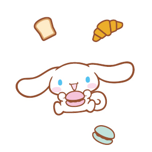「シナモロール」【“ポムポムプリンのドーナツ”や“キティちゃんのマカロン”♪NewDaysにサンリオコラボスイーツが登場！】