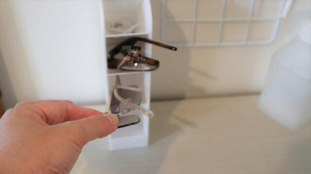 【セリア タワーペンスタンド】出かける前にサングラスを選びやすい