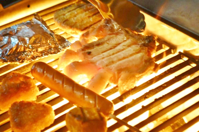 ジャンジャン焼きます