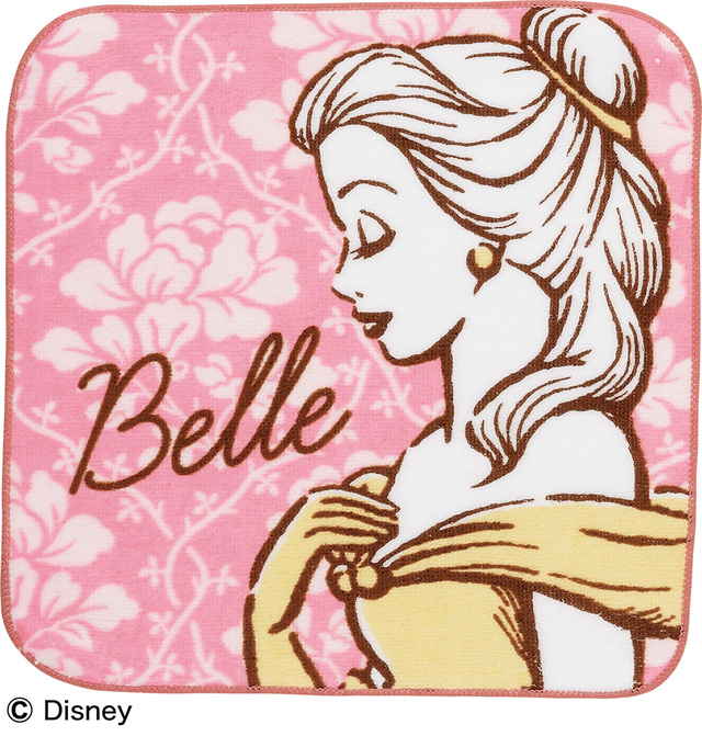 F賞 ハンドタオル|一番くじ <ディズニー プリンセス> Blooming Melodies