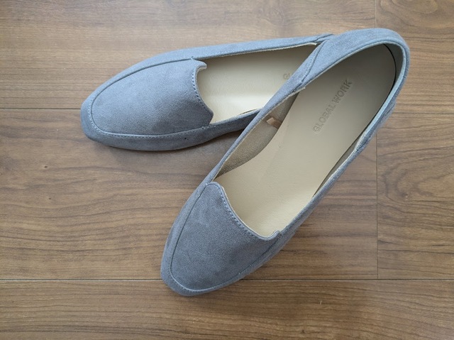 【GLOBAL WORK らくっション踏めるバブーシュ】嬉しい防臭加工もあり。気になるニオイを防げます◎