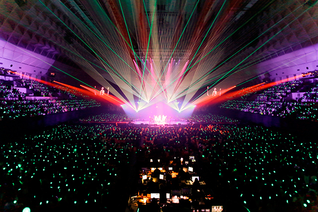 SHINeeの3度目の全国ツアー・ァイナルの様子