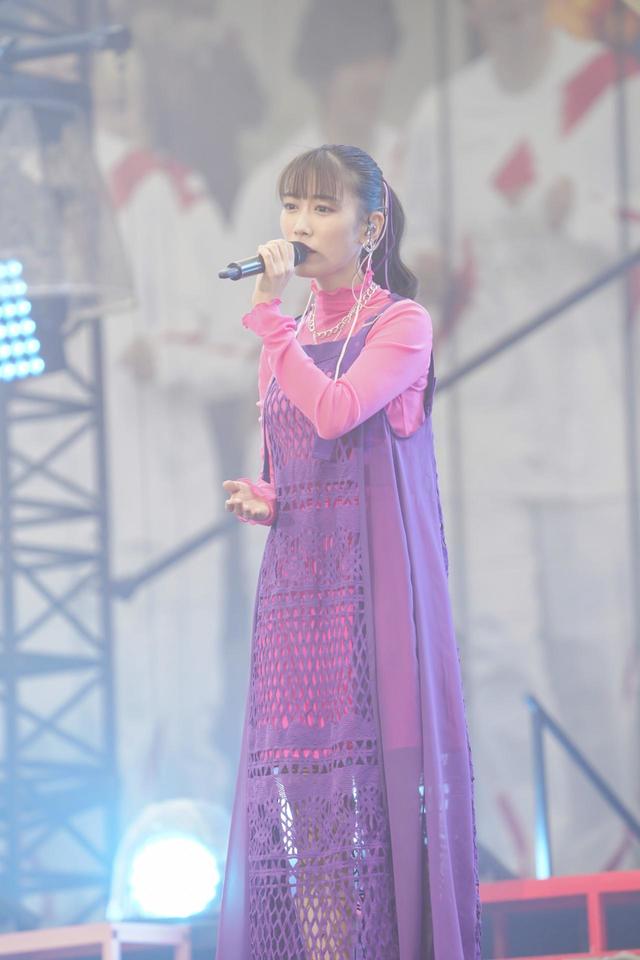 ももいろクローバーZ「ももクロ 春の一大事2022 ~笑顔のチカラ つなげるオモイ in 楢葉・広野・浪江 三町合同大会~」 撮影:上飯坂一