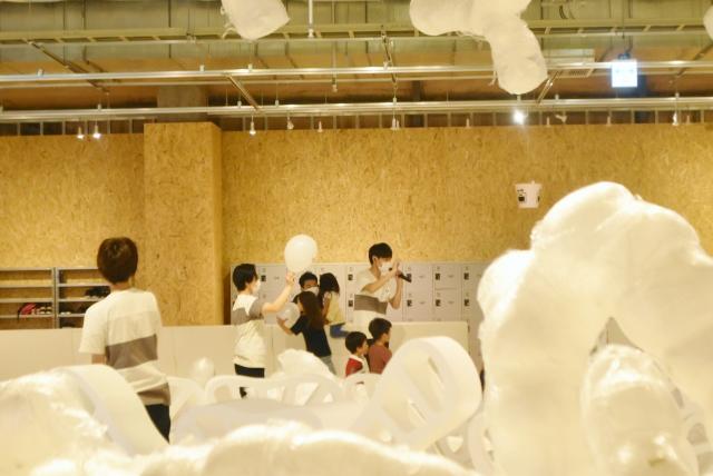 風船宝探しスタート！