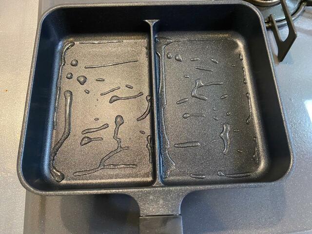 【ニトリ セパレートパン】こびりつきなどはありませんでした