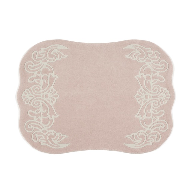 ルーミア ラグ　ピンク