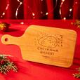 【ちいかわベーカリー クリスマス限定ギフトセット】ウッドカッティングボード（クリスマスギフトボックスA）