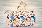 プー＆フレンズ 保冷バッグ 折りたたみ式 総柄 Cool Tote 2,800円