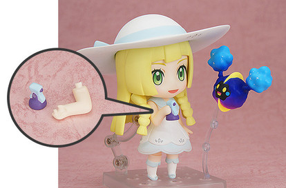 ねんどろいど　934 がんばリーリエ　コスモウム付き　ポケモン　フィギュア ポケモンSM】謎の少女「ねんどろいど リーリエ」発売決定、コスモッグ