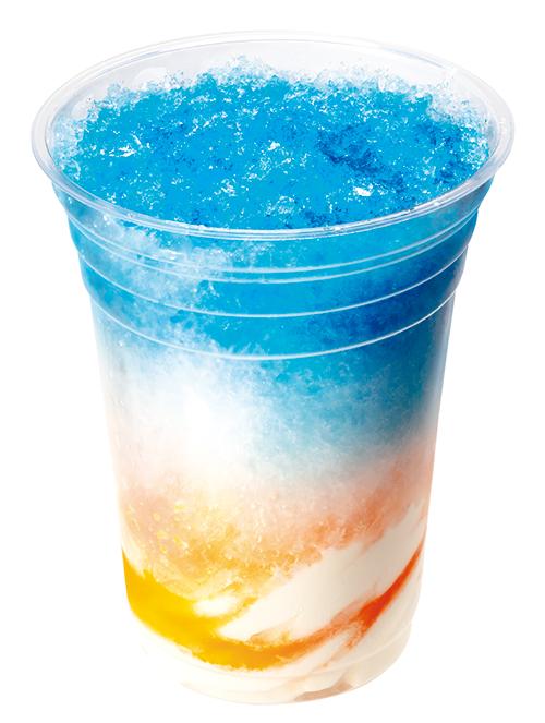 ブルーハワイ＆ピーチ