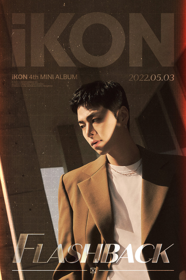 iKON『FLASHBACK』リリースポスター（JUNE）