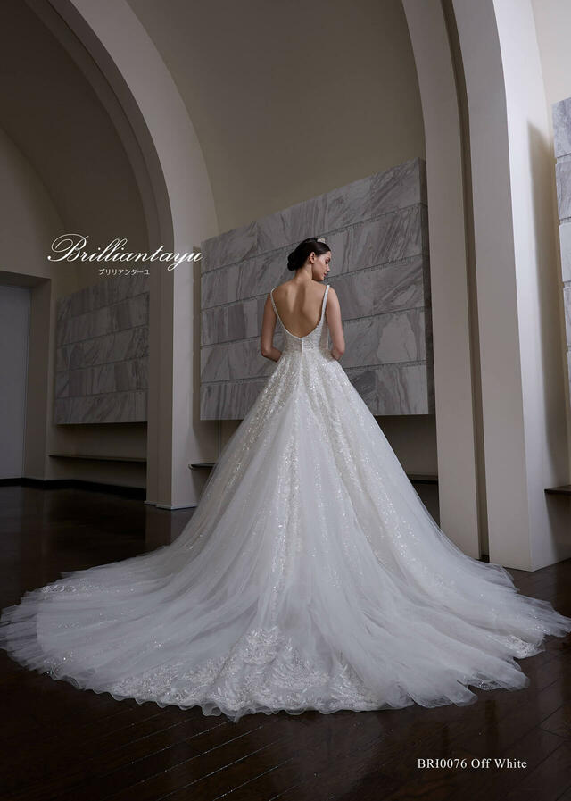 「Brilliantayu (ブリリアンターユ)」新作ウェディングドレス BRI-0076_OffWhite