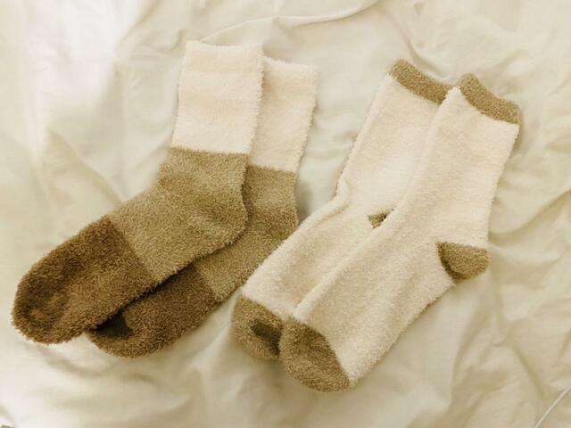 【ユニクロ　ヒートテックソックス（ソフトフラッフィー・2足組）】2足組でお得