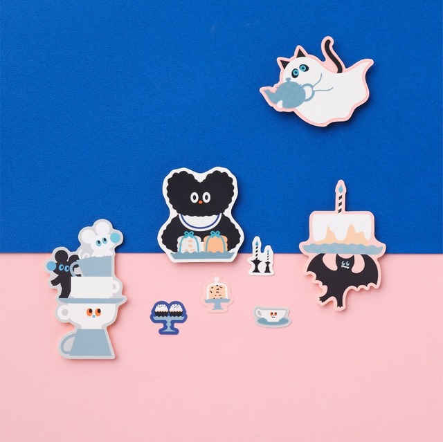 【Afternoon Tea×umao】モバイルステッカーセット ¥990