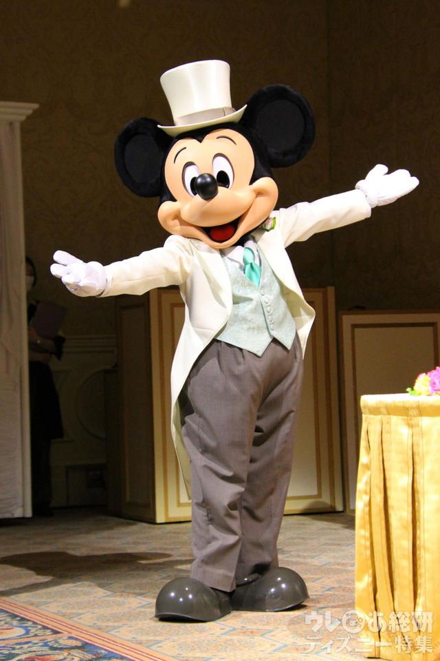 ホテルミラコスタの「ディズニー・フェアリーテイル・ウェディング」ミッキー