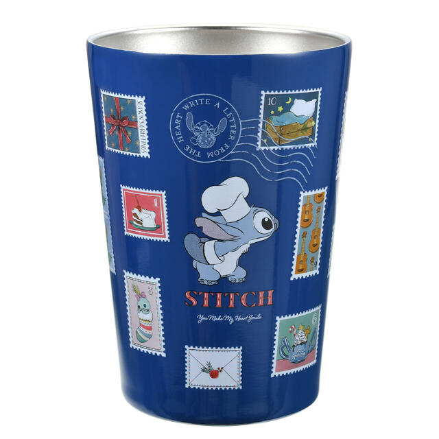 スティッチ&スクランプ タンブラー ステンレス 2WAY Holiday Season collection 2,600円
