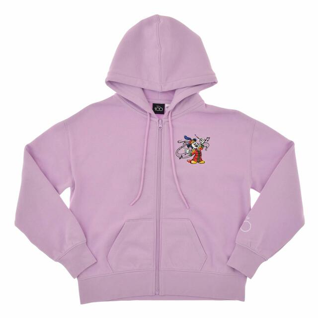 ディズニーキャラクター 長袖パーカー パープル Disney100 Special Moments 7,260円
