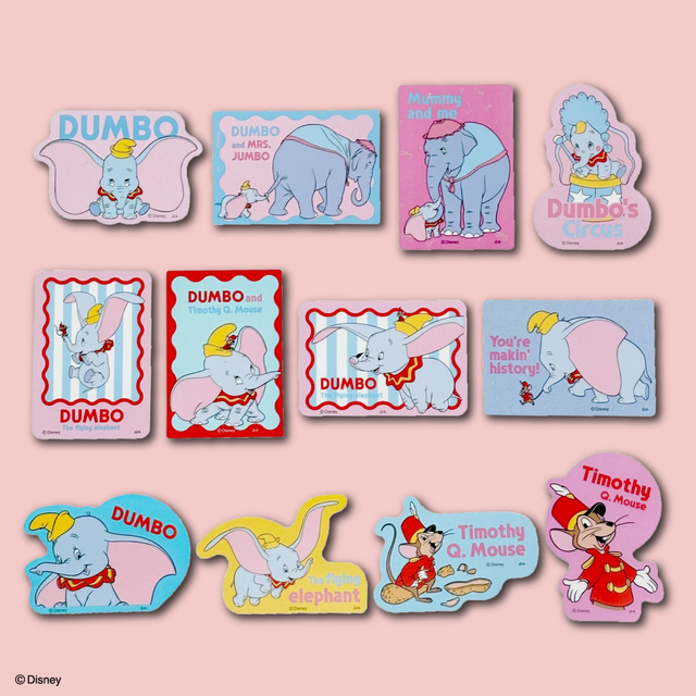 クリアステッカー 110円｜キャンドゥ ディズニー「ダンボ」グッズ