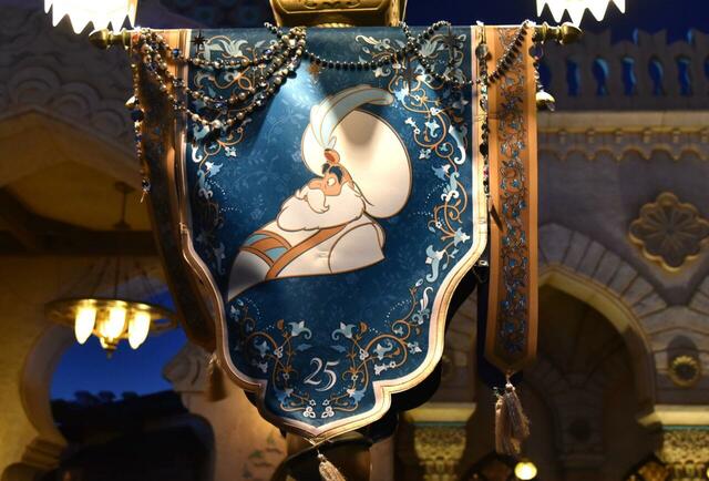 東京ディズニーシー25周年「スパークリング・ジュビリー」デコレーション