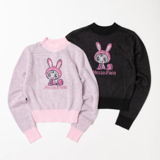 【ルミネエスト新宿】「ベリエちゃんジャガードニット」9,790円(B1/マーキュリーデュオ)