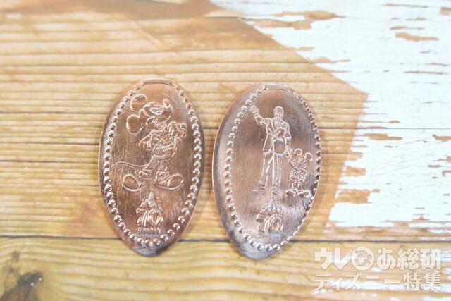 ディズニーランド・リゾート70周年グッズ　スーベニアメダル