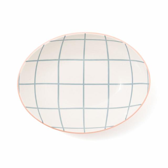 色々皿 オーバルプレート　ウィンドウペン　900円（税込）