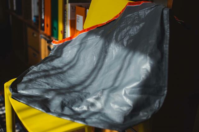 使用イメージ【hinata「アウトドアトラッシュバッグ」】