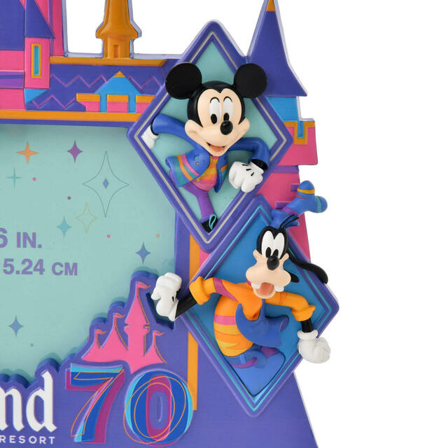 ミッキー＆フレンズ フォトフレーム DISNEYLAND RESORT 70TH CELEBRATION 4,400円