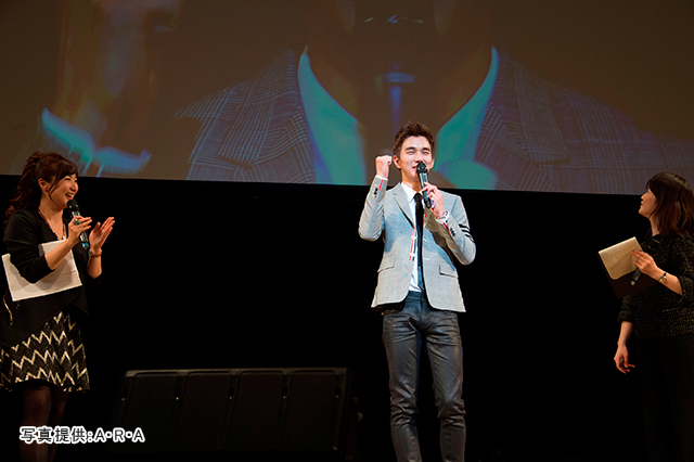 ユ・スンホのイベントの様子