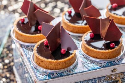 66%チョコレートタルト