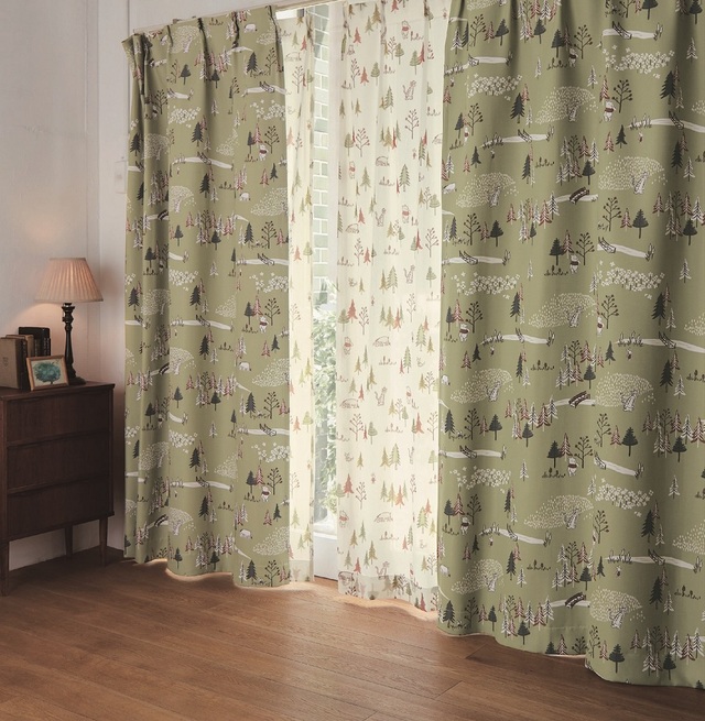 遮光カーテン＆ＵＶカット・ミラーレースカーテンセット（選べるキャラクター） ＜4枚組＞｜￥ 9,490～13,900 （税込）