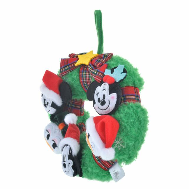ミッキー＆フレンズ リース ぬいぐるみ風 DISNEY CHRISTMAS 2022 3,740円
