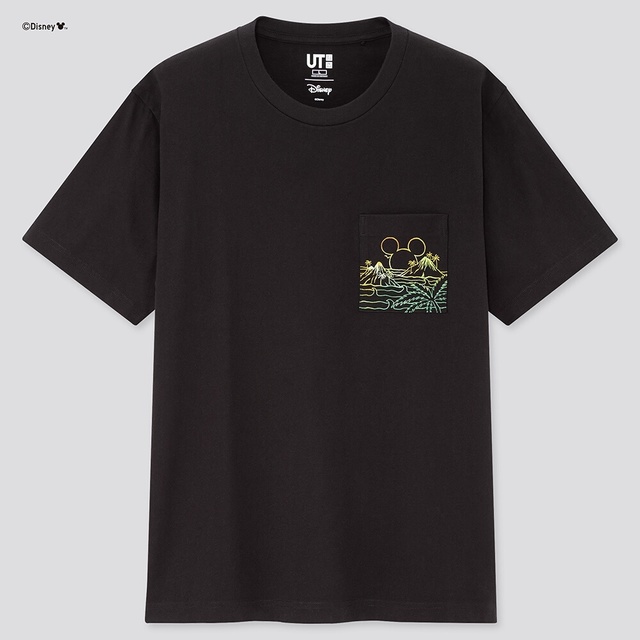 【MEN】ミッキー アロハ UT（半袖・レギュラーフィット）¥990