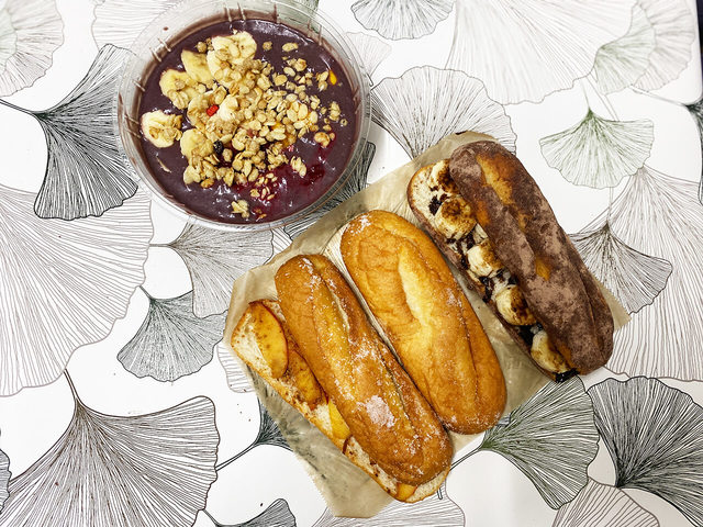 「あげパンカフェ＆バー」メニュー豊富で迷います