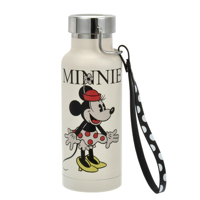 ミニー ステンレスボトル ストラップ付き MINNIE DAY 3,300円
