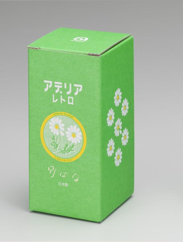 脚付きグラス 野ばな パッケージ