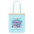 トートバッグ 3,500円｜東京ディズニーリゾート スペシャルイベント「サマー・クールオフat Tokyo Disney Resort」Mrs. GREEN APPLEコラボグッズ｜販売店舗：東京ディズニーランド「ディズニー＆カンパニー」、東京ディズニーシー「エンポーリオ」｜発売日：2025年7月24日（木）