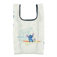 スティッチ＆スクランプ ショッピングバッグ・エコバッグ ポーチ入り Embroidery Bag Disney Stitch Day Collection 3,300円