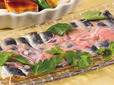 「千葉県産イワシのマリネ」<期間:2026年9月19日~22日>【ライブキッチンで焼き上げる「サーロインステーキ」が食べ放題!東京ベイ舞浜ホテルの『シルバーウィーク限定ランチビュッフェ』が超豪華!】