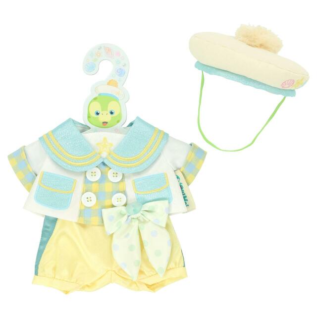 ぬいぐるみコスチューム 5,800円|東京ディズニーシー25周年「ダッフィー&フレンズのファインド・ユア・ビューティフル・ブルー!」グッズ|販売店舗:東京ディズニーシー「マクダックス・デパートメントストア」|発売日:2026年4月14日(火)