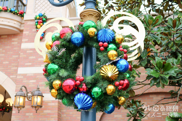 クリスマスの上海ディズニーランド